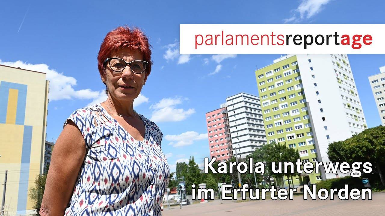 Karola Stange auf Sommertour in Erfurt – Rieth, Roter Berg & Moskauer Platz (4K, UT)