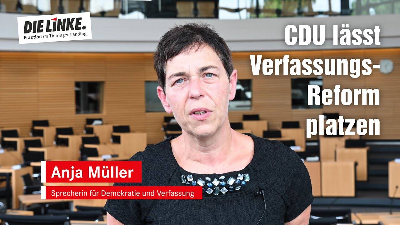 CDU lässt geplante Verfassungsreform platzen